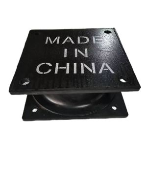 Lightweight Black Rubber Shock Absorber Cylindrical Design For Wide Temperature Range