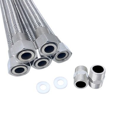 Изготовленный на заказ размер PE/PTFE заплел трубу взрывозащищенного гибкого кисловочного алкалиа сетки шланга гидросистемы устойчивую