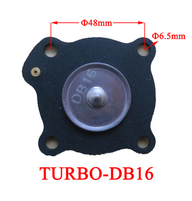 Модель TURBO-DB16 75M размера диафрагмы клапана электромагнитного ИМПа ульс изготовленная на заказ 1,5 дюйма