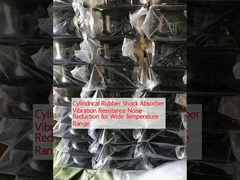 Цилиндрический резиновый амортизатор, сопротивление вибрациям, снижение шума для широкого температурного диапазона